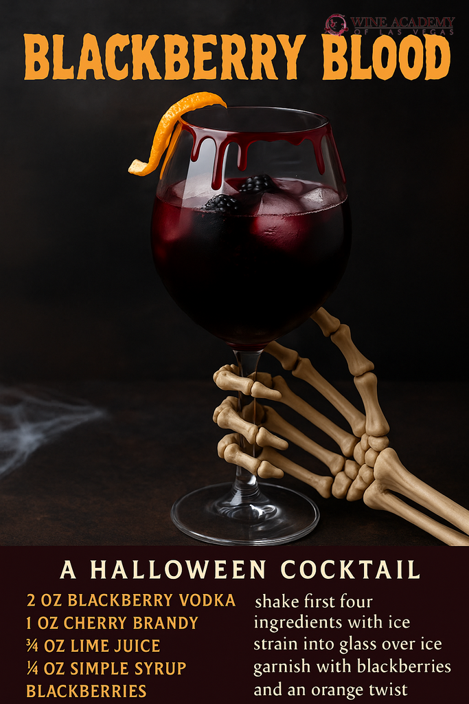 🧛‍♀️ BLACKBERRY BLOOD — A HALLOWEEN COCKTAIL